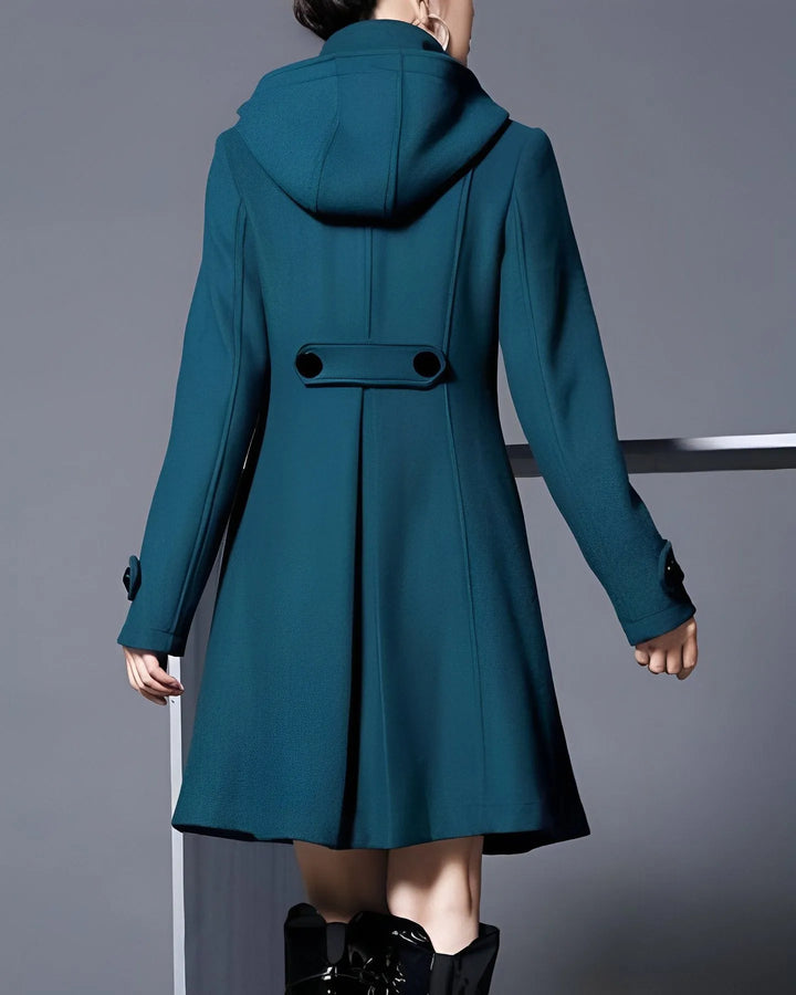 Women’s Long Casual Coat with Hood