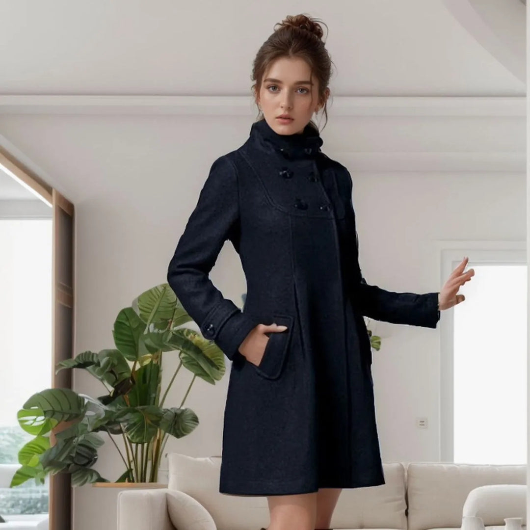 Women’s Long Casual Coat with Hood