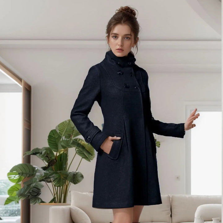 Women’s Long Casual Coat with Hood