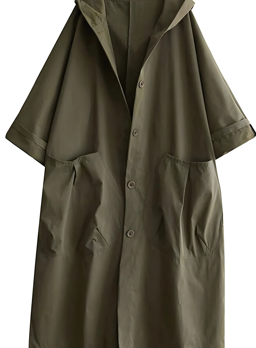 Women’s Long Oversized Coat with Hood