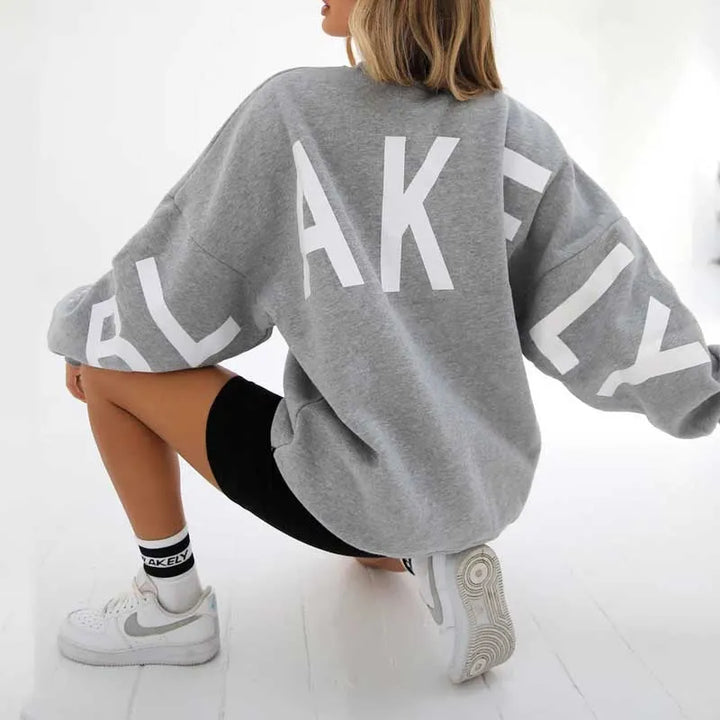 Women’s Oversized Casual Jumper with Long Sleeves