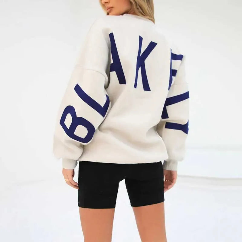 Women’s Oversized Casual Jumper with Long Sleeves