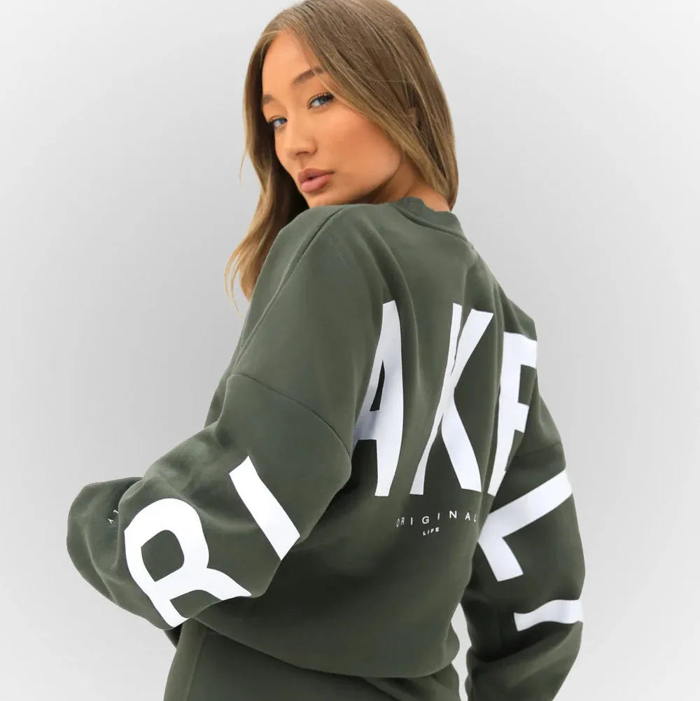 Women’s Oversized Casual Jumper with Long Sleeves