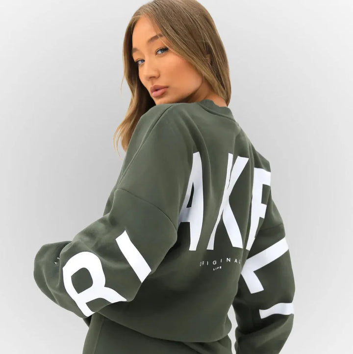 Women’s Oversized Casual Jumper with Long Sleeves