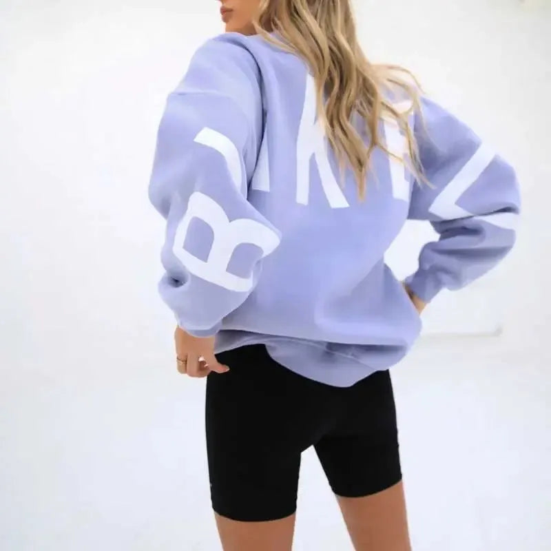 Women’s Oversized Casual Jumper with Long Sleeves