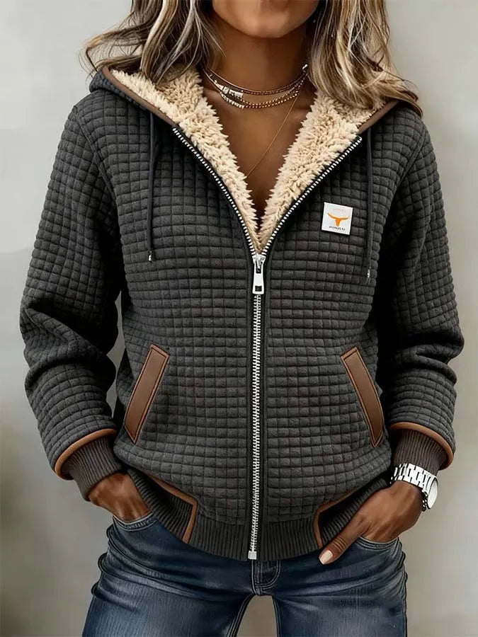 Women’s Padded Casual Jacket with Hood