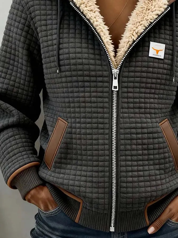 Women’s Padded Casual Jacket with Hood