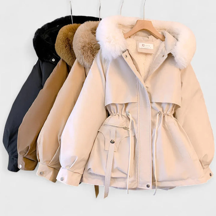 Women's Padded Winter Vest with Hood