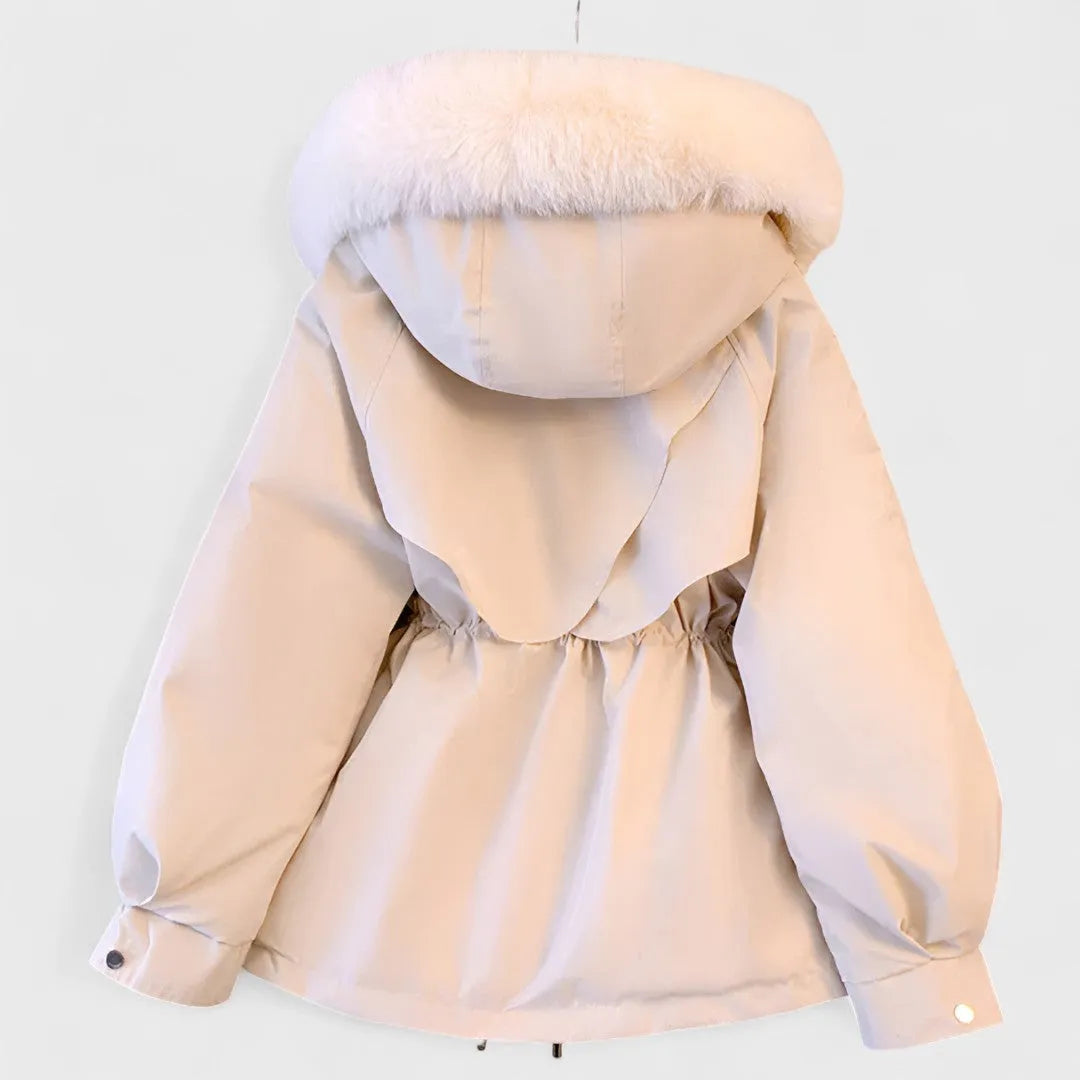Women's Padded Winter Vest with Hood