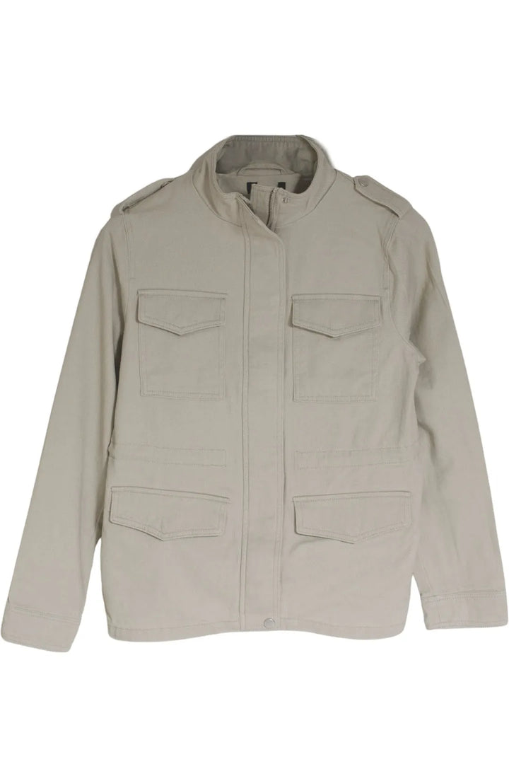 Women’s Quilted Jacket with Zip Closure and Pockets