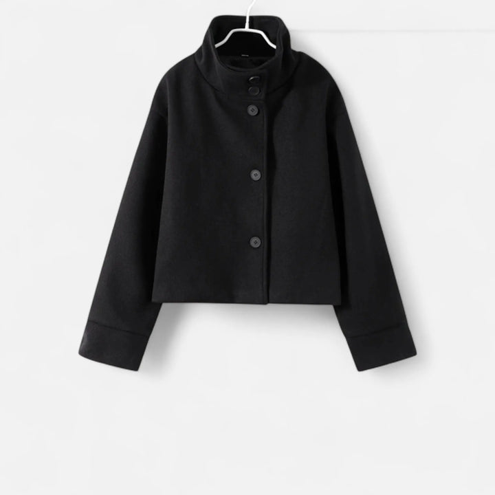 Women’s Short Lightweight Jacket with Double Breasted