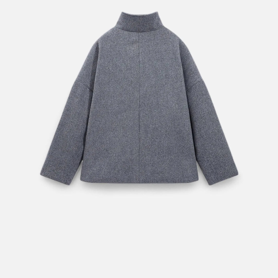 Women’s Short Lightweight Jacket with Double Breasted
