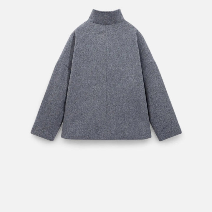 Women’s Short Lightweight Jacket with Double Breasted