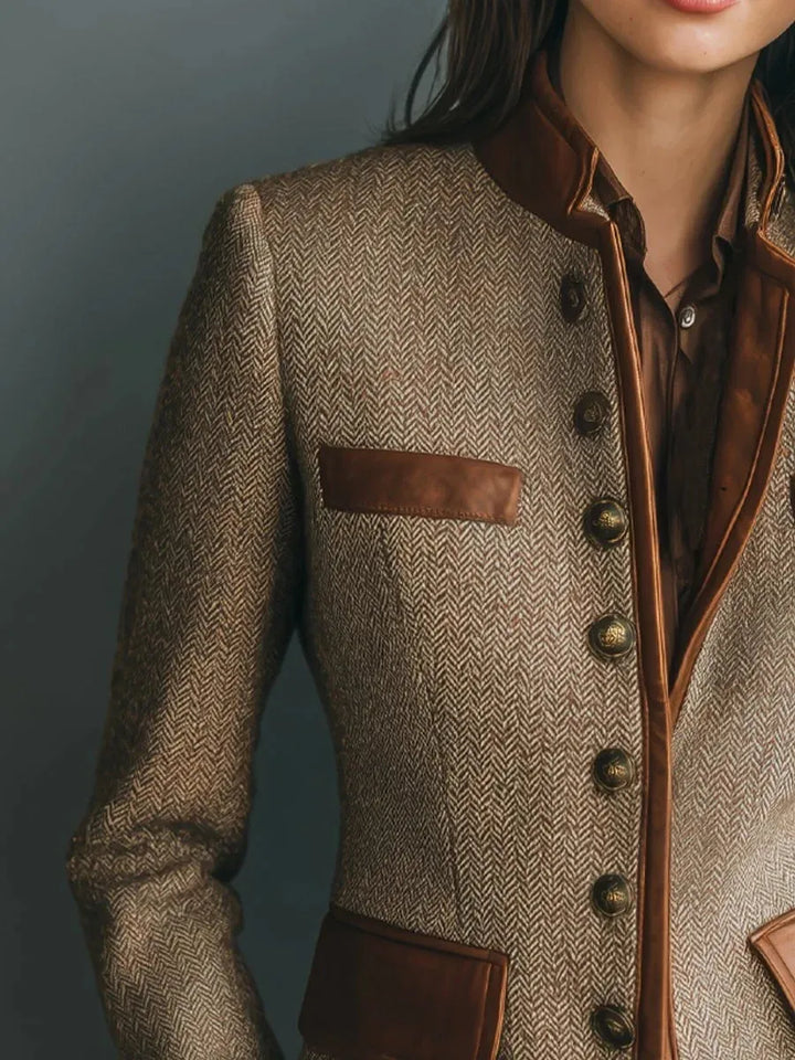 Women's Slim Elegant Blazer with Pockets