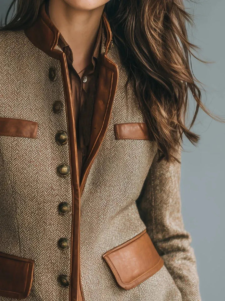Women's Slim Elegant Blazer with Pockets