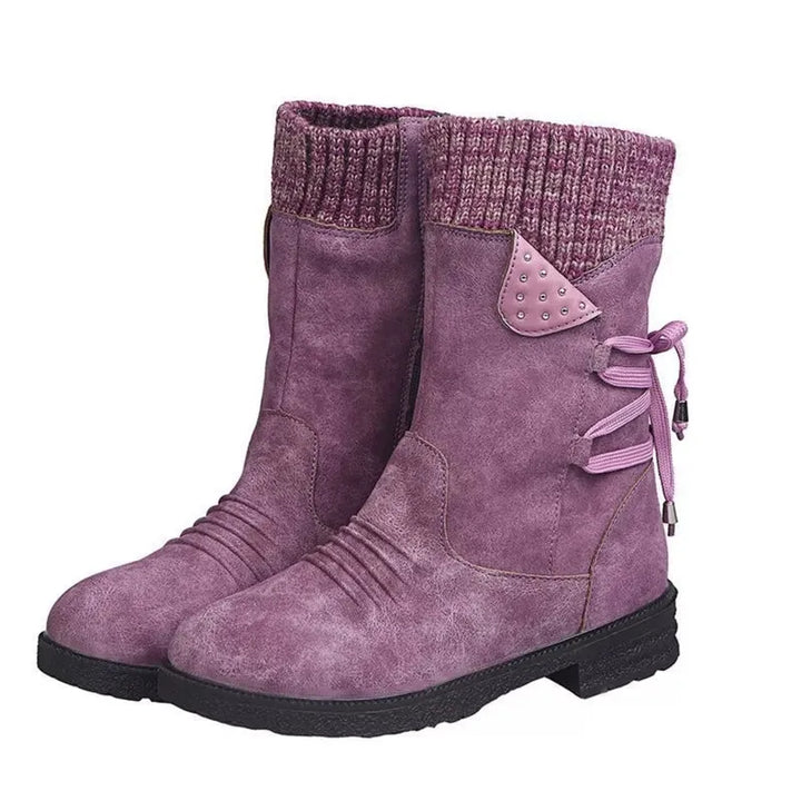 Women's Soft Chunky Ankle Boots with Non Slip Sole
