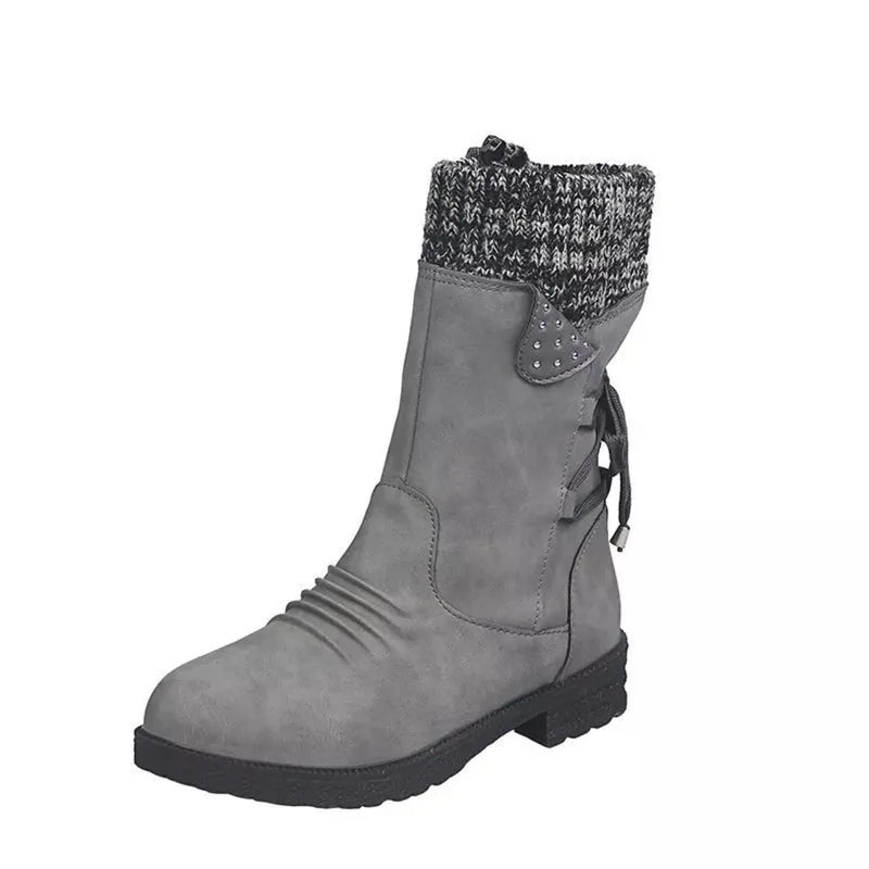 Women's Soft Chunky Ankle Boots with Non Slip Sole