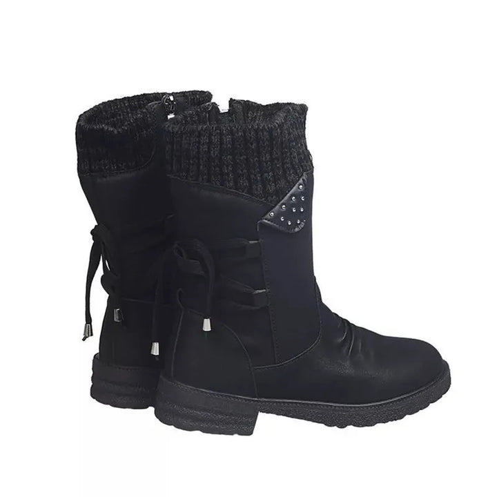 Women's Soft Chunky Ankle Boots with Non Slip Sole