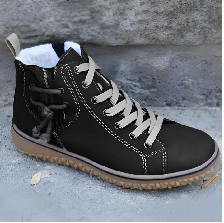 Women’s Soft Flat Boots with Anti Slip