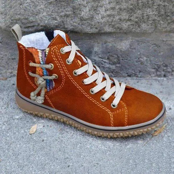 Women’s Soft Flat Boots with Anti Slip