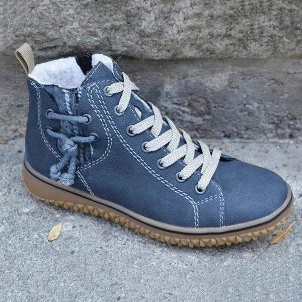 Women’s Soft Flat Boots with Anti Slip