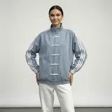 Women's Spring Running Jacket with Funnel Neck