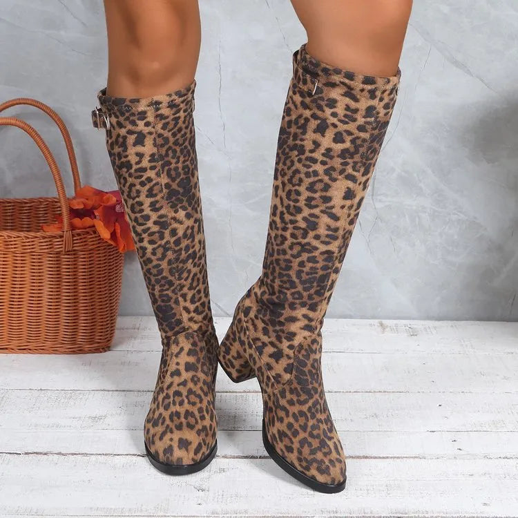 Women’s Soft Comfy Knee High Boots with Anti Slip