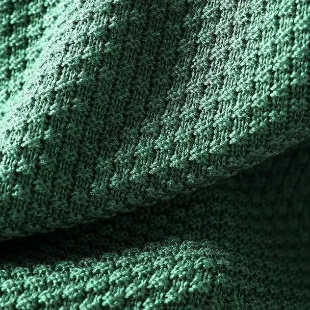 Women's Turtleneck Knitted Jumper with  Balloon Sleeves