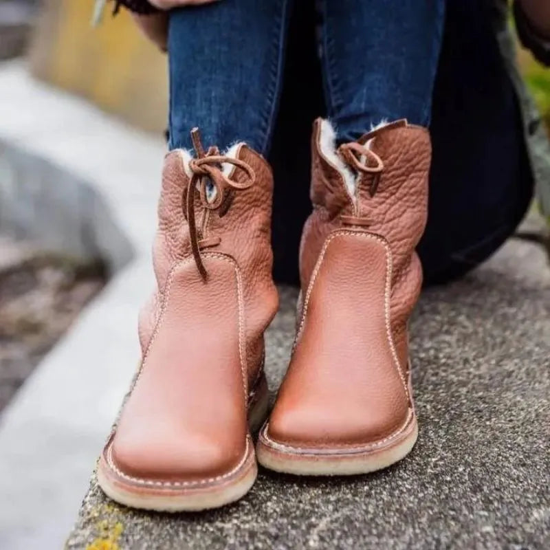 Women’s Waterproof Casual Boots with Non Slip Sole