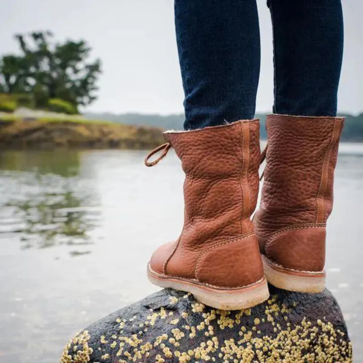 Women’s Waterproof Casual Boots with Non Slip Sole