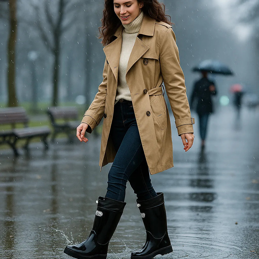 Women’s Waterproof Comfy Boots with Non Slip Sole