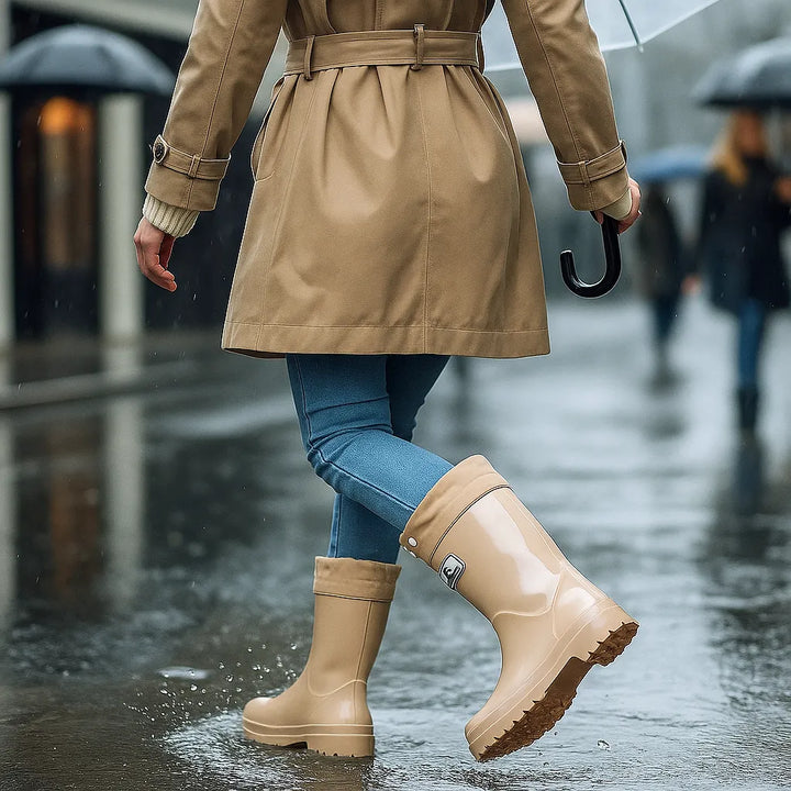 Women’s Waterproof Comfy Boots with Non Slip Sole