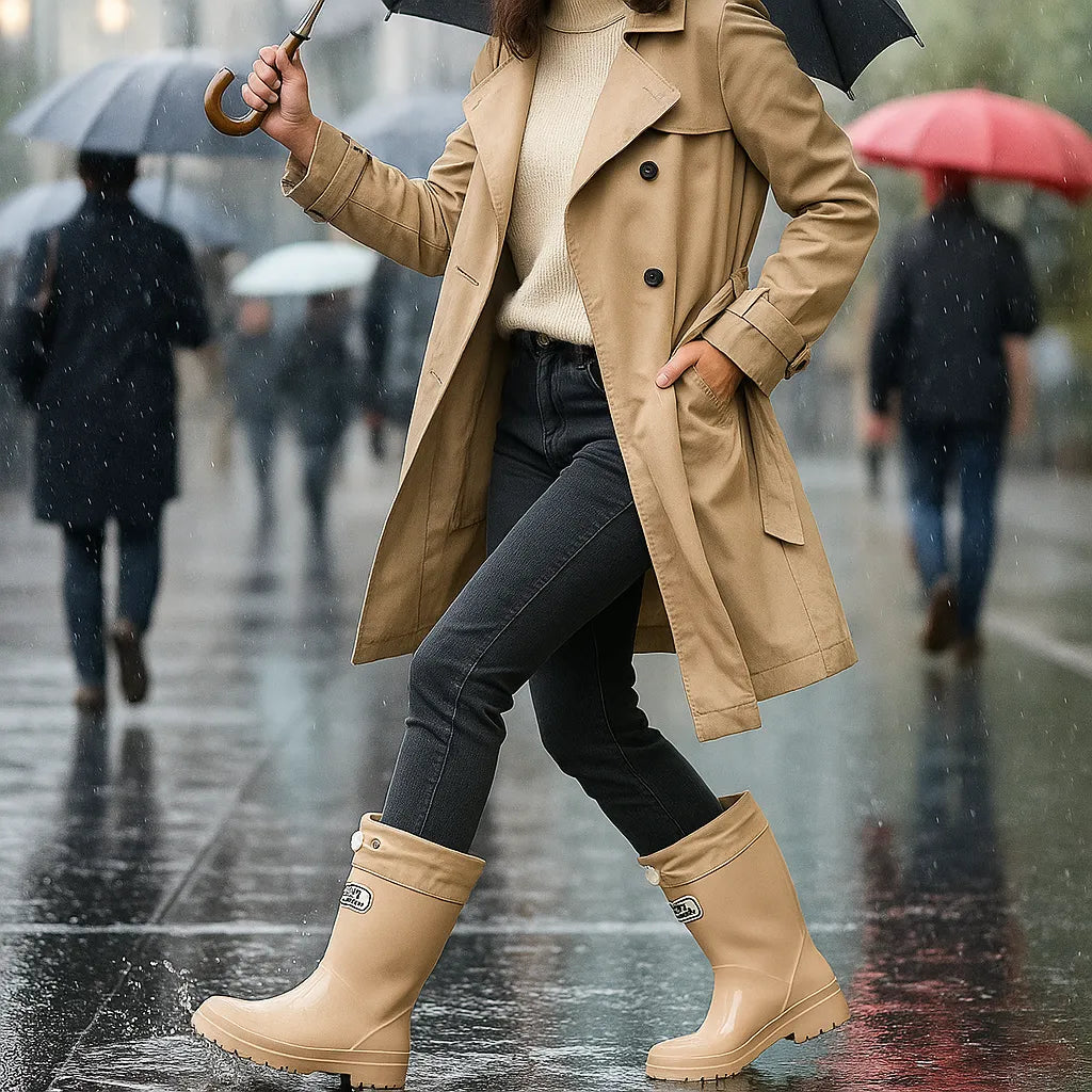 Women’s Waterproof Comfy Boots with Non Slip Sole