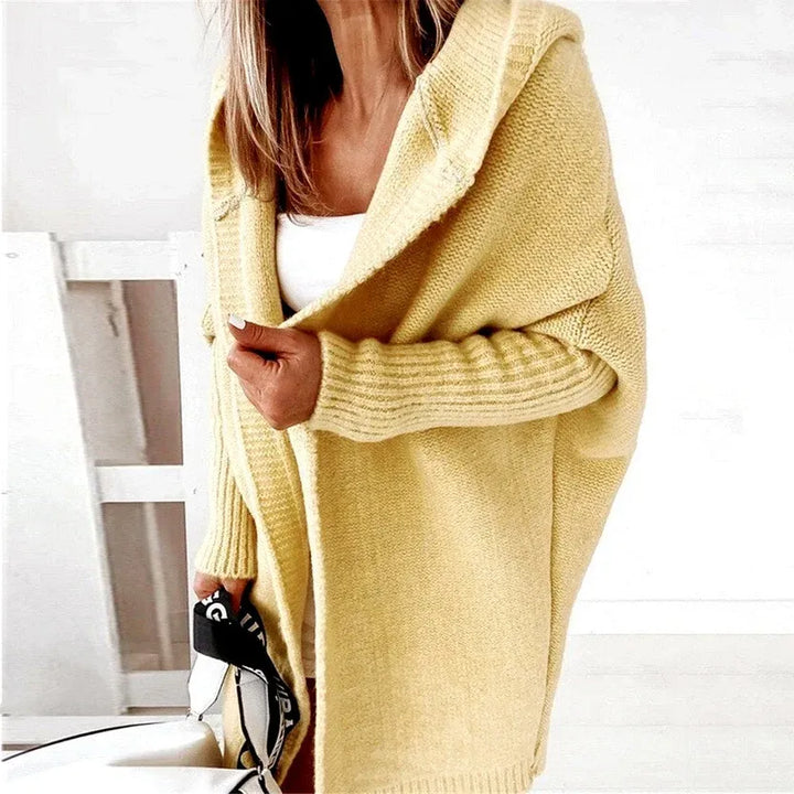Women's Casual Oversized Coat with Hood